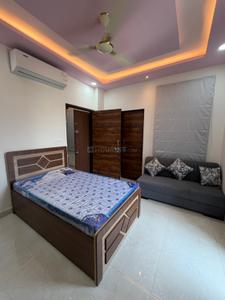 Bedroom Image of 1200 Sq.ft 2 BHK Builder Floor for rent in Malviya Nagar Jaipur for Rs. 45000