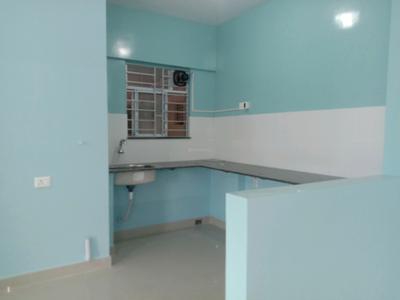 Kitchen Image of 901 Sq.ft 3 BHK Apartment / Flat for sale in Shapoorji Pallonji Shukhobrishti Spriha Phase 9 , New Town Kolkata for Rs. 6000000
