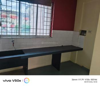 Kitchen Image of 850 Sq.ft 1 BHK Apartment / Flat for rent in Apex Serene, Wanowrie Pune for Rs. 18000