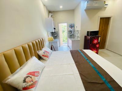 Bedroom Image of 580 Sq.ft 1 RK Builder Floor for rent in South City Floors 1, Sector 41 Gurgaon for Rs. 21000