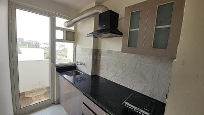 Kitchen Image of 512 Sq.ft 1 RK Apartment / Flat for rent in Karolan Ka Barh Jaipur for Rs. 16000