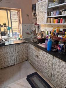 Kitchen Image of 1220 Sq.ft 3 BHK Apartment / Flat for sale in Mohini Villa, Kaikhali Kolkata for Rs. 7200000