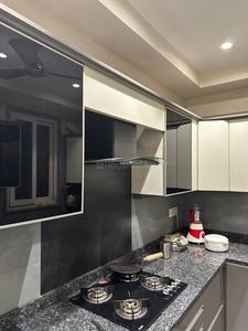 Kitchen Image of 1800 Sq.ft 3 BHK Builder Floor for sale in Kalkaji New Delhi for Rs. 45000000