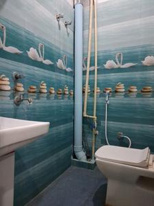 Common Bathroom Image of 180 Sq.ft 1 RK Apartment / Flat for rent in Sector 126 Noida for Rs. 13500