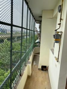 Balcony Image of 1850 Sq.ft 3.5 BHK Apartment / Flat for rent in Swagatam Apartments, Sector 62 Noida for Rs. 31500