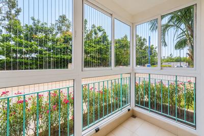 Balcony Image of 1600 Sq.ft 3 BHK Apartment / Flat for rent in Brigade Cornerstone Utopia, Varthur Bengaluru for Rs. 63000