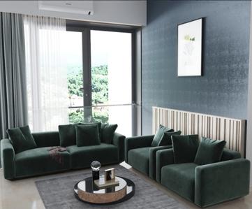 Hall Image of 902 Sq.ft 3 BHK Apartment / Flat for sale in Bhandup West Mumbai for Rs. 18000000