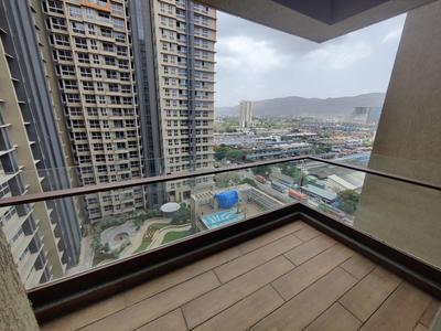 Balcony Image of 1955 Sq.ft 3 BHK Apartment / Flat for sale in Goodwill Wisteria, Vashi Navi Mumbai for Rs. 38900000