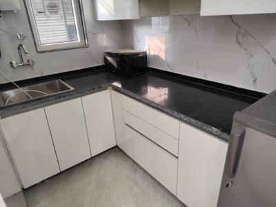 Kitchen Image of 1100 Sq.ft 1 BHK Builder Floor for rent in Sector 46 Gurgaon for Rs. 42000