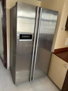 Kitchen Image of 1200 Sq.ft 3 BHK Apartment / Flat for rent in Shree Tirupati Siddeshwar Gardens, Thane West Thane for Rs. 55000