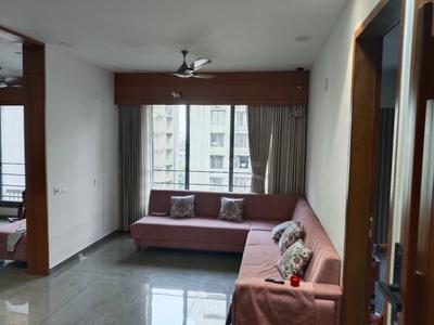 Hall Image of 1255 Sq.ft 3.5 BHK Apartment / Flat for rent in Malabar Exotica, Tragad Ahmedabad for Rs. 43000