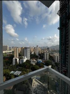 Balcony Image of 1000 Sq.ft 2 BHK Apartment / Flat for sale in DSS Mahavir Spring, Thane West Thane for Rs. 17000000