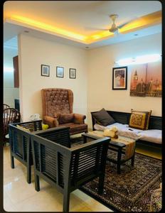 Hall Image of 900 Sq.ft 2 BHK Builder Floor for rent in Lajpat Nagar New Delhi for Rs. 53000