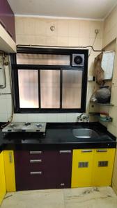 Kitchen Image of 800 Sq.ft 1 BHK Independent House for rent in Vashi Navi Mumbai for Rs. 40000
