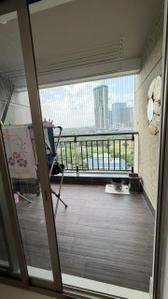 Balcony Image of 1339 Sq.ft 2 BHK Apartment / Flat for rent in Frontline Seven, Kokapet Hyderabad for Rs. 53000