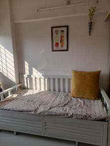 Bedroom Image of 800 Sq.ft 2 BHK Apartment / Flat for rent in Bramha Skycity, Dhanori Pune for Rs. 25000