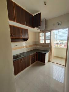 Kitchen Image of 1150 Sq.ft 2 BHK Builder Floor for rent in Murugeshpalya Bengaluru for Rs. 42000