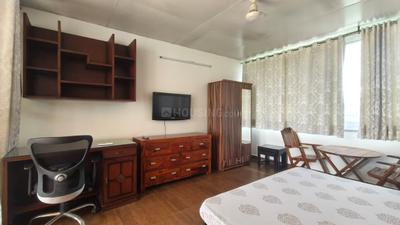 Bedroom Image of 500 Sq.ft 1 BHK Builder Floor for rent in Defence Colony New Delhi for Rs. 65000