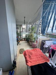Balcony Image of 1001 Sq.ft 2 BHK Apartment / Flat for rent in Omkar Veda Exclusive, Parel Mumbai for Rs. 130000