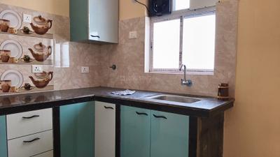 Kitchen Image of 1180 Sq.ft 3 BHK Apartment / Flat for rent in The Banyan Tree The Sky Garden, Rajarhat Kolkata for Rs. 28000