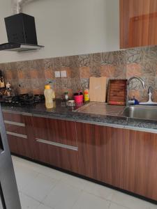 Kitchen Image of 1349 Sq.ft 3 BHK Apartment / Flat for rent in Hero Homes, Sector 104 Gurgaon for Rs. 40000