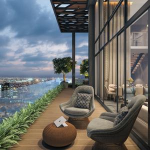 Image of 2305 Sq.ft 3 BHK Apartment / Flat for sale in Acacia, Vesu, Surat for Rs. 10372500