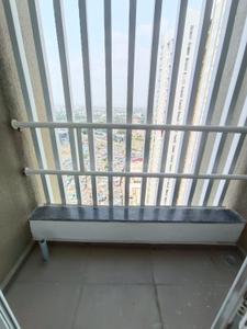 Balcony Image of 1000 Sq.ft 2 BHK Apartment / Flat for rent in Runwal The Central Park, Chinchwad Pune for Rs. 36000
