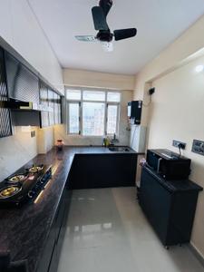 Kitchen Image of 950 Sq.ft 2 BHK Apartment / Flat for rent in Somya Sky Legend, Budhsinghpura Jaipur for Rs. 25000
