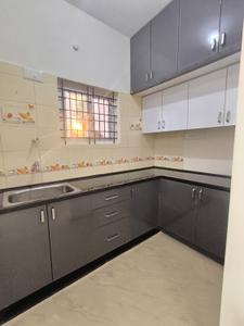 Kitchen Image of 620 Sq.ft 1 BHK Independent House for rent in Kaggadasapura Bengaluru for Rs. 21000