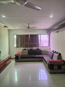 Hall Image of 1750 Sq.ft 3 BHK Apartment / Flat for rent in Adajan Surat for Rs. 28000