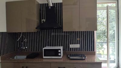 Kitchen Image of 1255 Sq.ft 1 RK Independent House for rent in Sector 52 Gurgaon for Rs. 27000