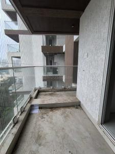 Balcony Image of 1200 Sq.ft 3 BHK Apartment / Flat for rent in Ekta Tripolis, Goregaon West Mumbai for Rs. 87000