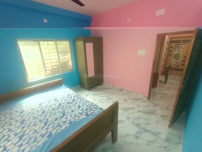 Bedroom Image of 400 Sq.ft 1 BHK Independent House for rent in Teghoria Kolkata for Rs. 10000