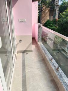 Balcony Image of 1250 Sq.ft 3 BHK Builder Floor for rent in Chittaranjan Park New Delhi for Rs. 75000