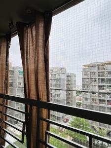 Balcony Image of 1215 Sq.ft 2 BHK Apartment / Flat for rent in Eklingji Radhe Skyline, Sanand Ahmedabad for Rs. 22000