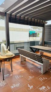 Balcony Image of 1800 Sq.ft 4 BHK Villa for sale in Shivam Monreve, Thaltej Ahmedabad for Rs. 80000000