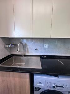 Kitchen Image of 555 Sq.ft 1 BHK Apartment / Flat for rent in Vyttila Kochi for Rs. 35000