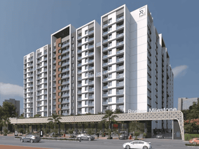Image of 1044 Sq.ft 2 BHK Apartment / Flat for sale in Roshan Milestone, Tathawade, Pune for Rs. 5300000