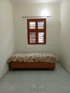 Bedroom Image of 500 Sq.ft 2 BHK Builder Floor for rent in Bhondsi Gurgaon for Rs. 10000