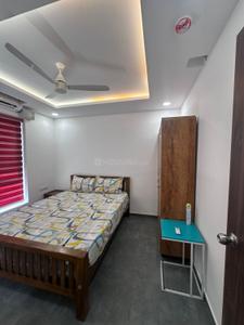Bedroom Image of 575 Sq.ft 1 BHK Apartment / Flat for rent in Vyttila Kochi for Rs. 35000