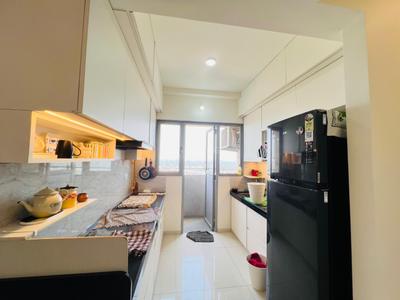 Kitchen Image of 1200 Sq.ft 2 BHK Apartment / Flat for rent in Adani Aster Neo, Shantigram Ahmedabad for Rs. 45000