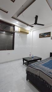Bedroom Image of 1350 Sq.ft 2 BHK Builder Floor for rent in Govind Nagar Railway Colony Kanpur for Rs. 20000