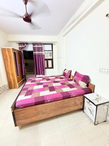 Bedroom Image of 1500 Sq.ft 1 RK Builder Floor for rent in Police Lines Gurgaon for Rs. 16000
