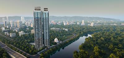 Image of 750 Sq.ft 2 BHK Apartment / Flat for sale in Rustomjee La Familia Wing A, Thane West, Thane for Rs. 15000000