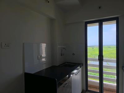 Kitchen Image of 790 Sq.ft 1 BHK Apartment / Flat for sale in Rajhans Moonstone, Vasai West Vasai for Rs. 6950000
