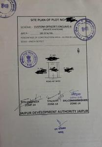 Image of 1650 Sq.ft Residential Plot / Land for sale in Shivdaspura, Jaipur for Rs. 6500000