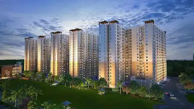 Image of 888 Sq.ft 2 BHK Apartment / Flat for sale in Urbanrise Revolution One, Padur, Chennai for Rs. 7081000