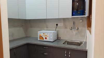 Kitchen Image of 1000 Sq.ft 1 BHK Independent House for rent in Sector 57 Gurgaon for Rs. 37000