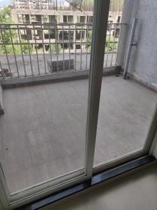 Balcony Image of 690 Sq.ft 1 BHK Apartment / Flat for rent in Banka Sapphire A Wing, Pisoli Pune for Rs. 10000