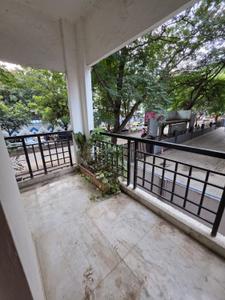 Balcony Image of 1700 Sq.ft 3 BHK Apartment / Flat for rent in Sai Deep Horizon Wind, Murugeshpalya Bengaluru for Rs. 70000
